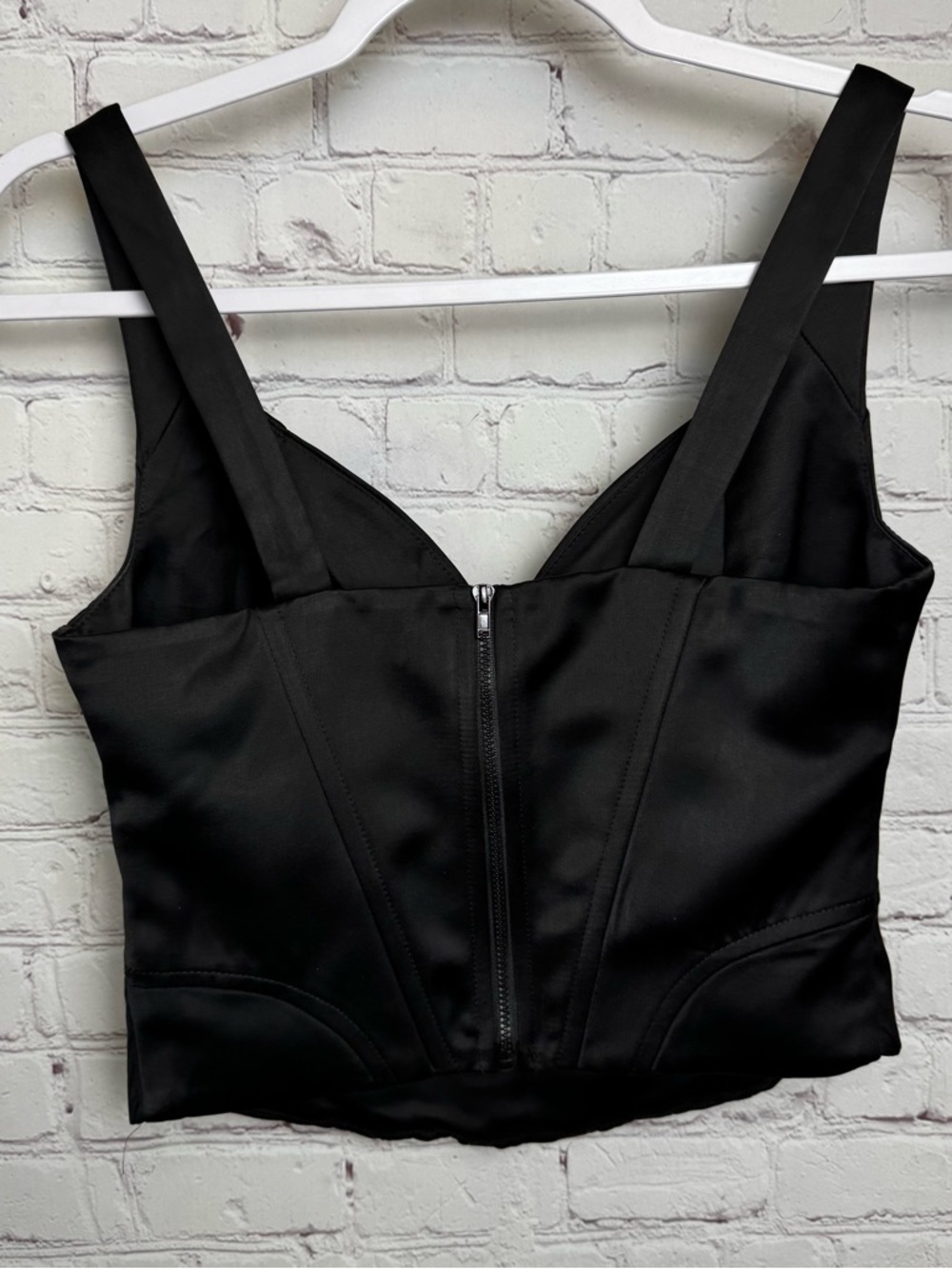 Jason Wu designer dark romance satin tank cami size XS fairy grunge chic - Picture 2 of 5